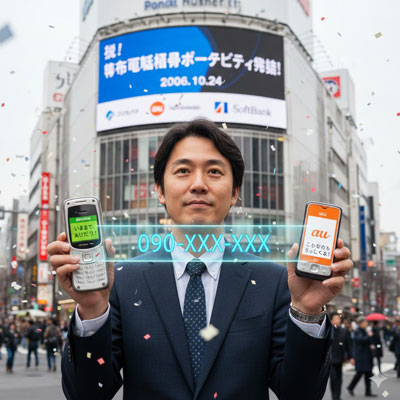 「携帯電話番号ポータビリティ（MNP）」制度が導入